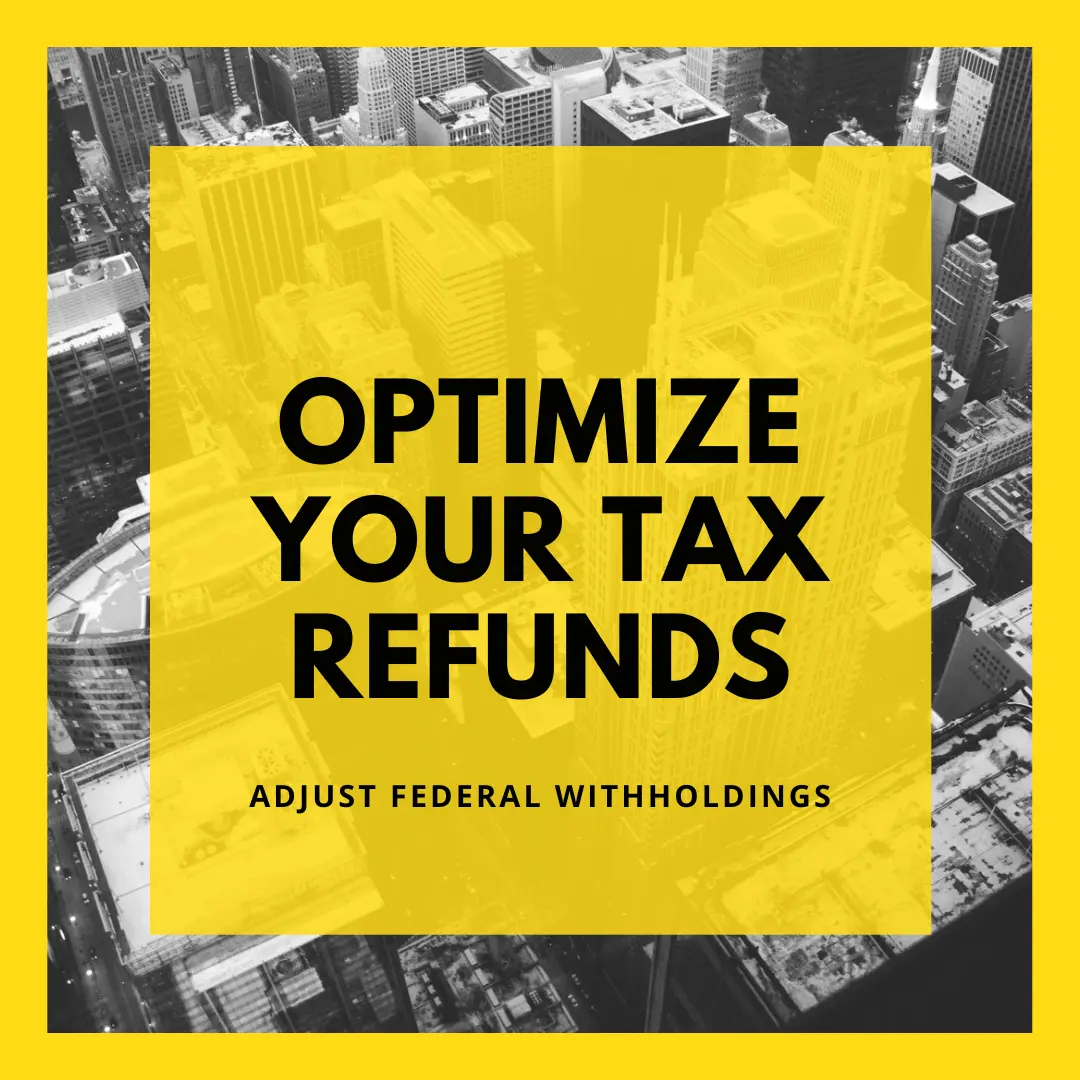 Optimize Your Tax Refund